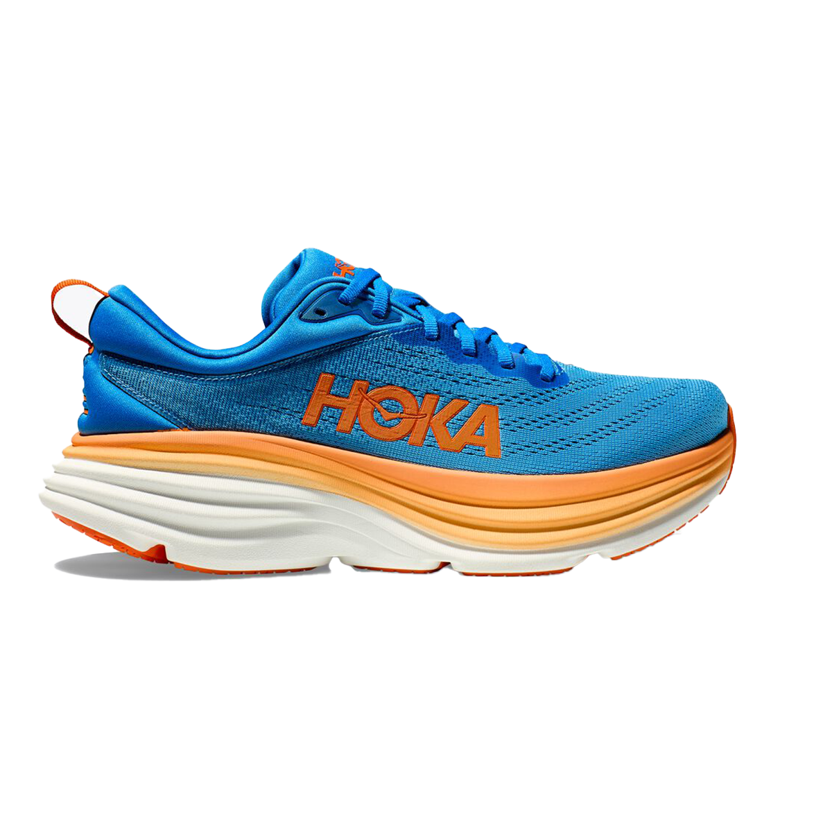 hoka bondi 8 dame orange