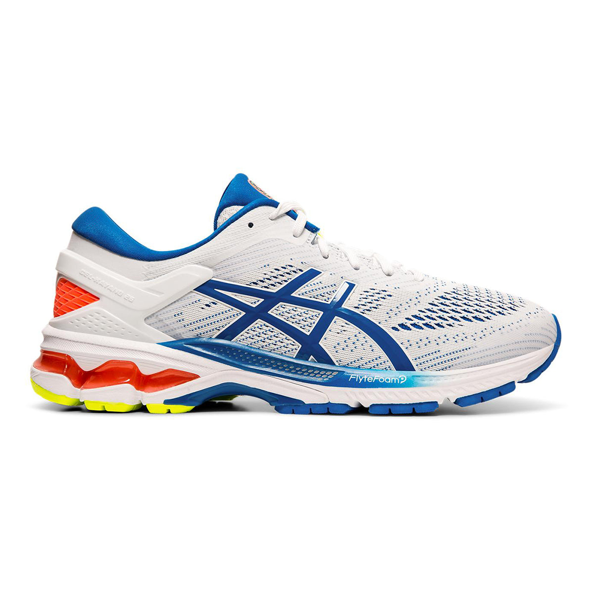 Asics Kayano 26 - White - Lake Drive