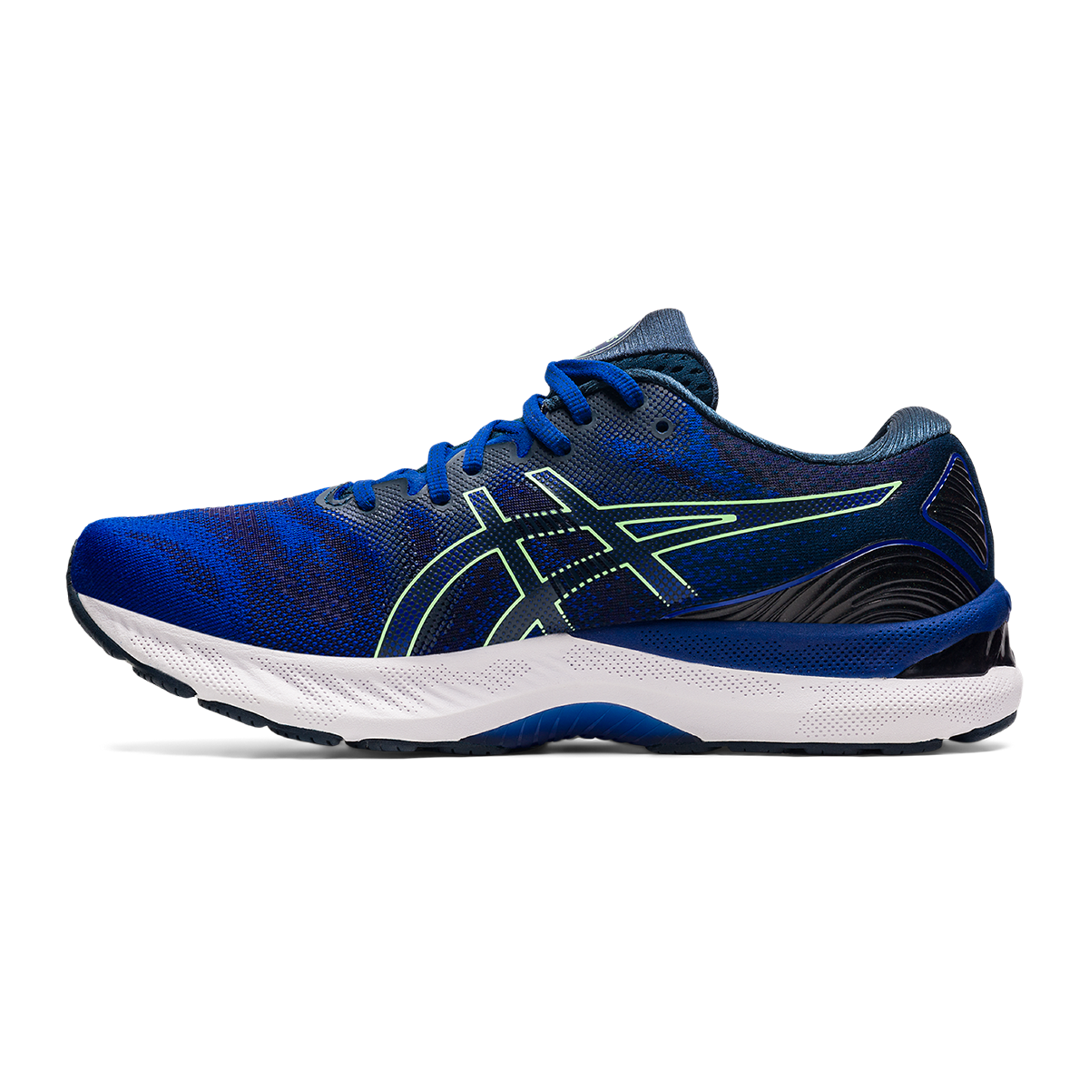 Asics Nimbus 23 - Monaco Blue - Bright Lime