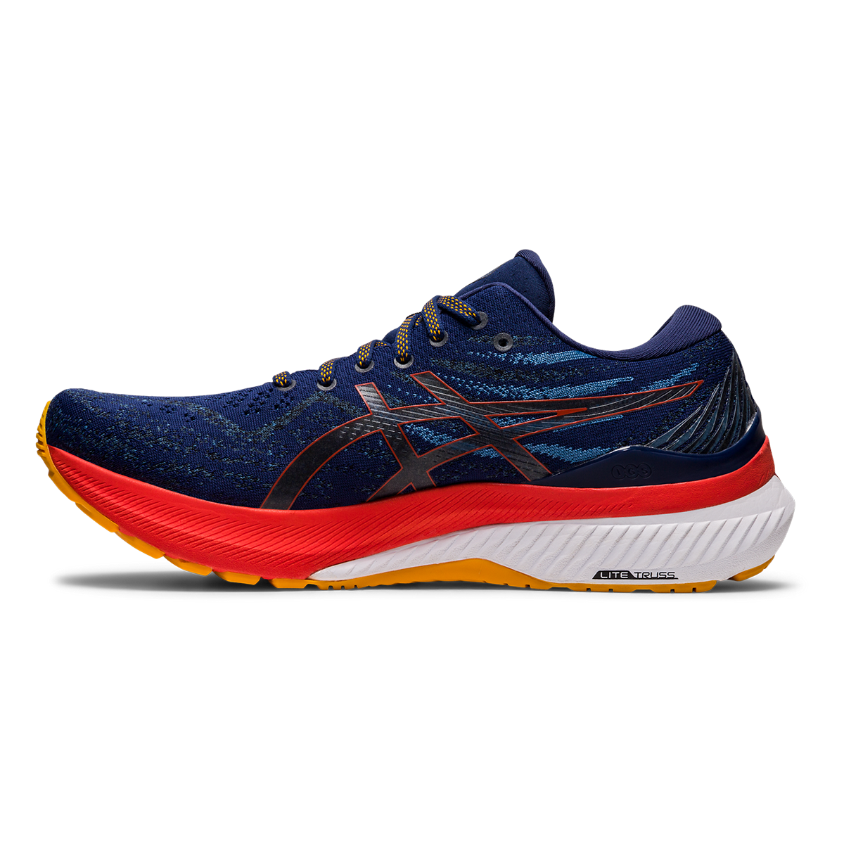 Asics Gel Kayano 29 - Deep Ocean - Cherry Tomato