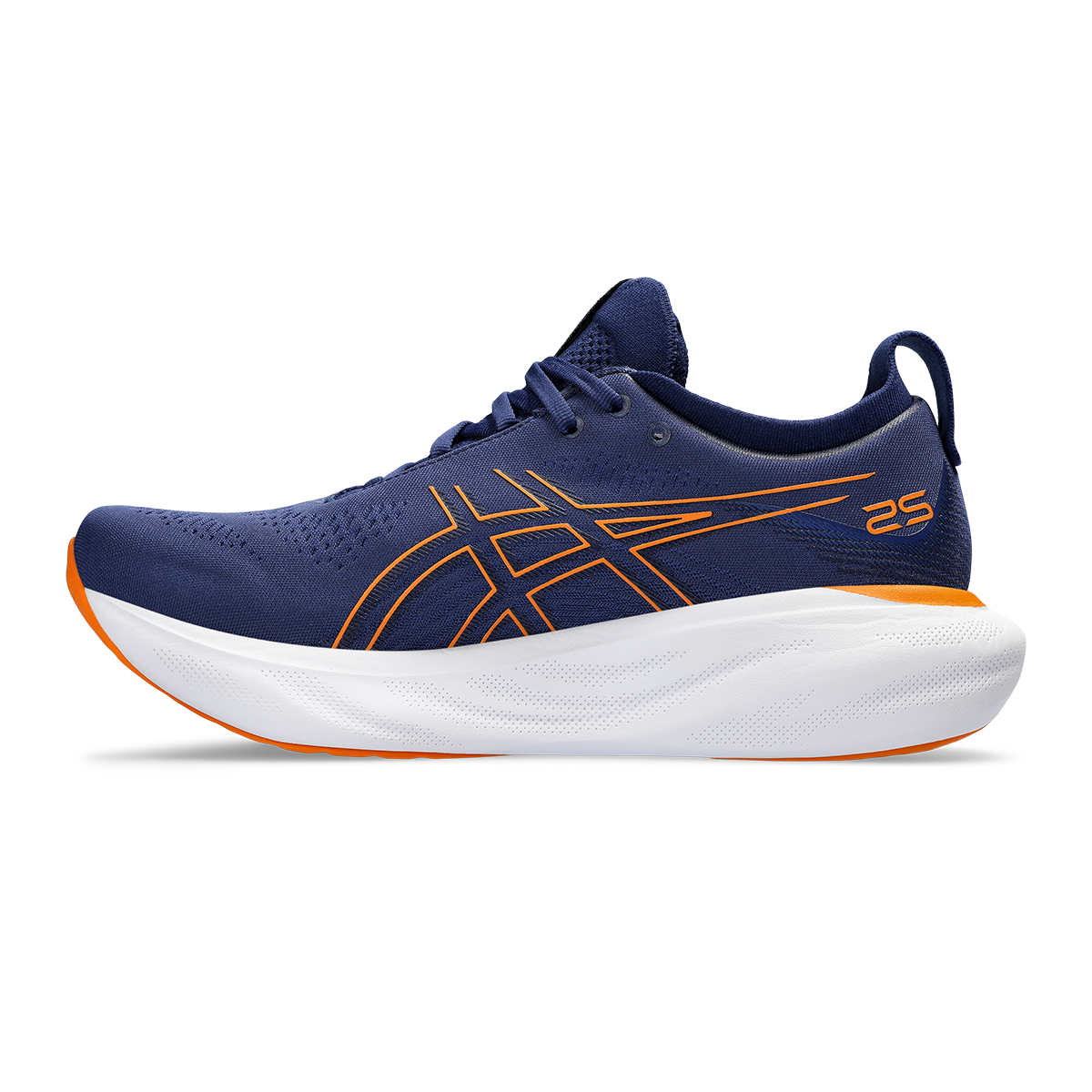 Asics Gel Nimbus 25 - Deep Ocean - Bright Orange