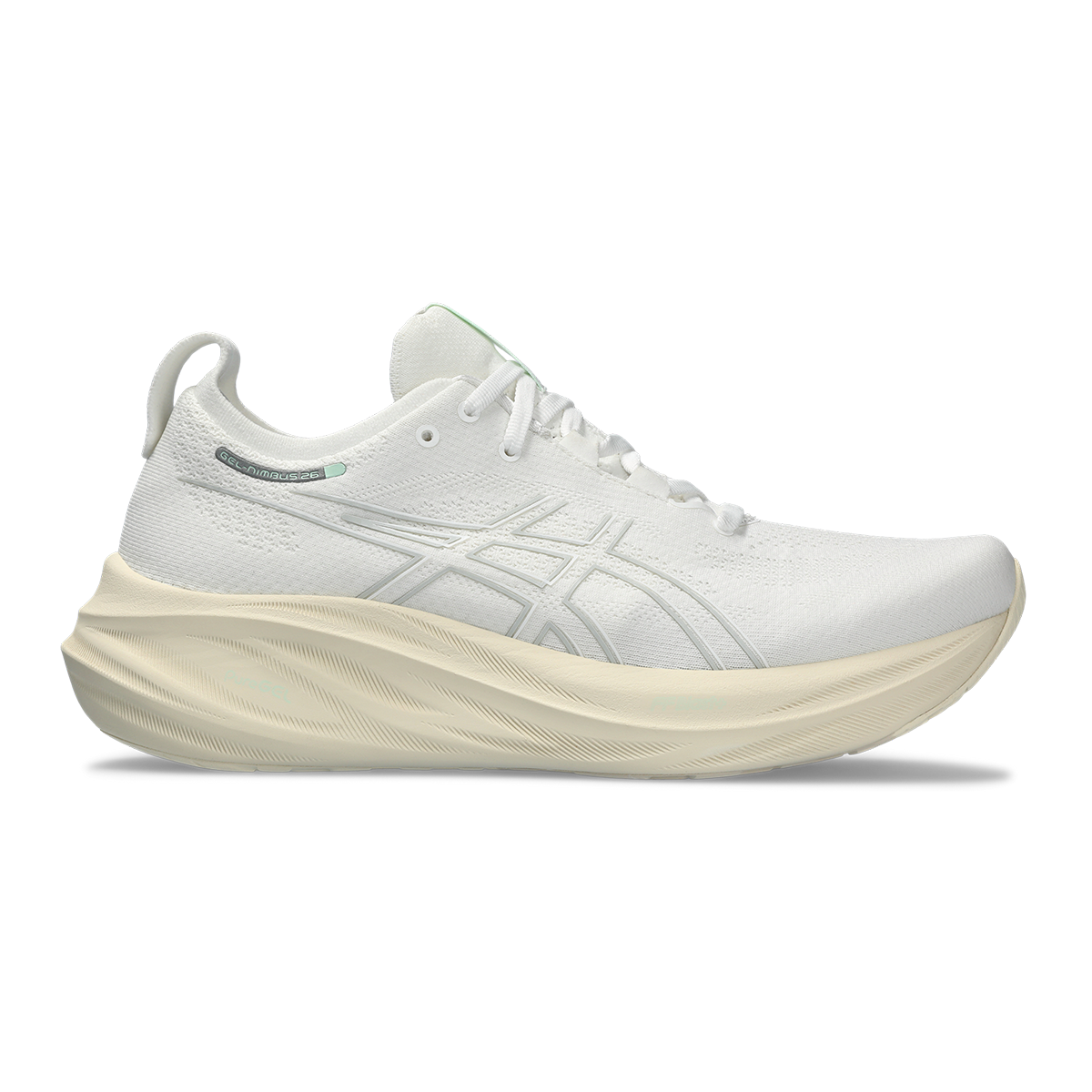 Asics Gel Nimbus 26 - White - White