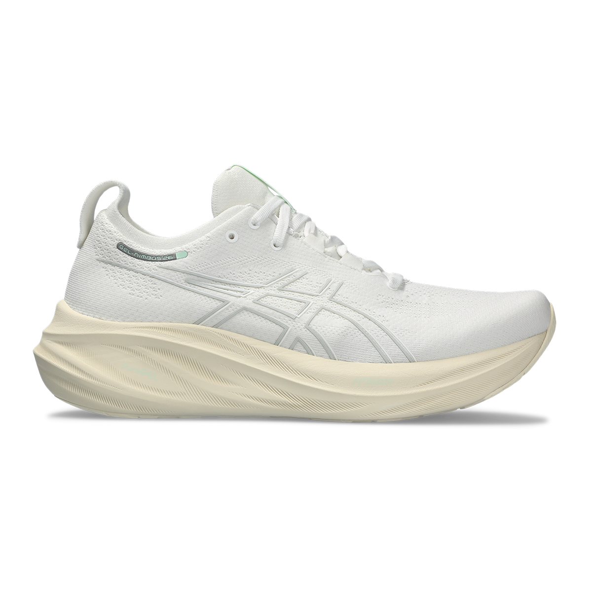 Asics Gel Nimbus 26 - White - White