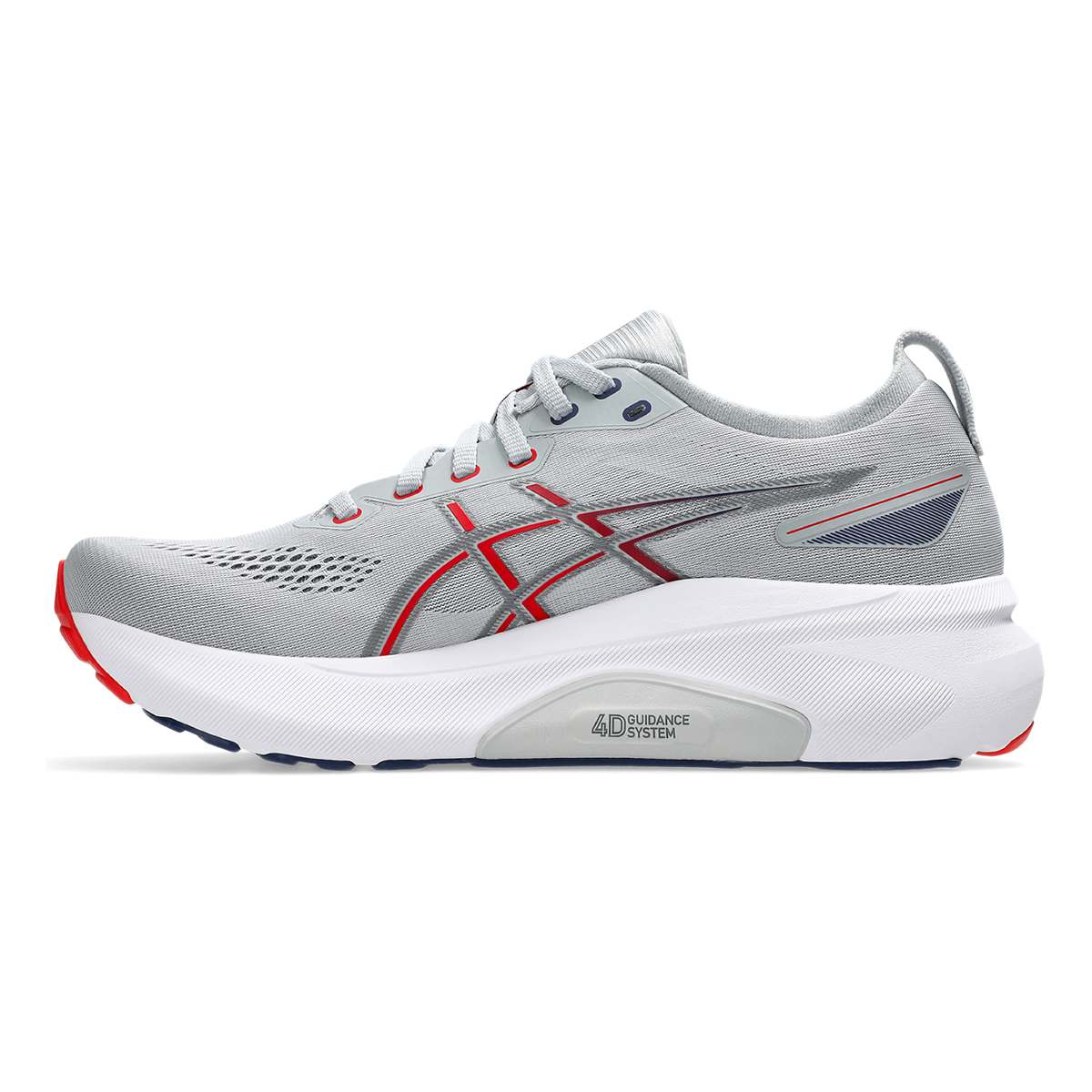 Asics Gel Kayano 31 - Piedmont Grey - Fiery Red