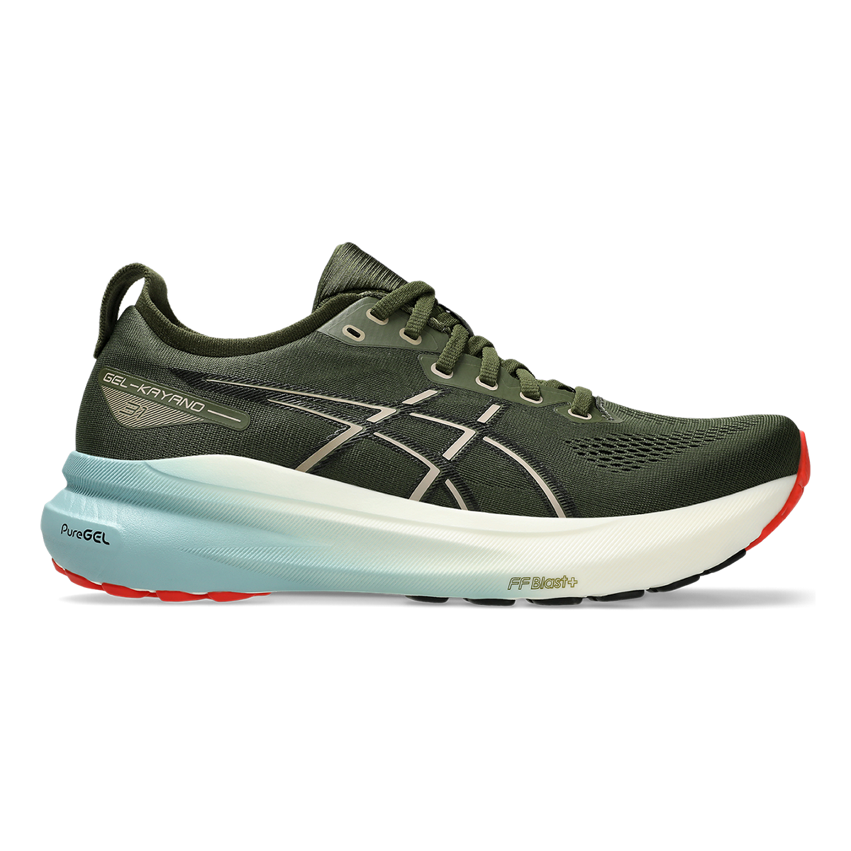 Asics Gel Kayano 31 - Smog Green - Black