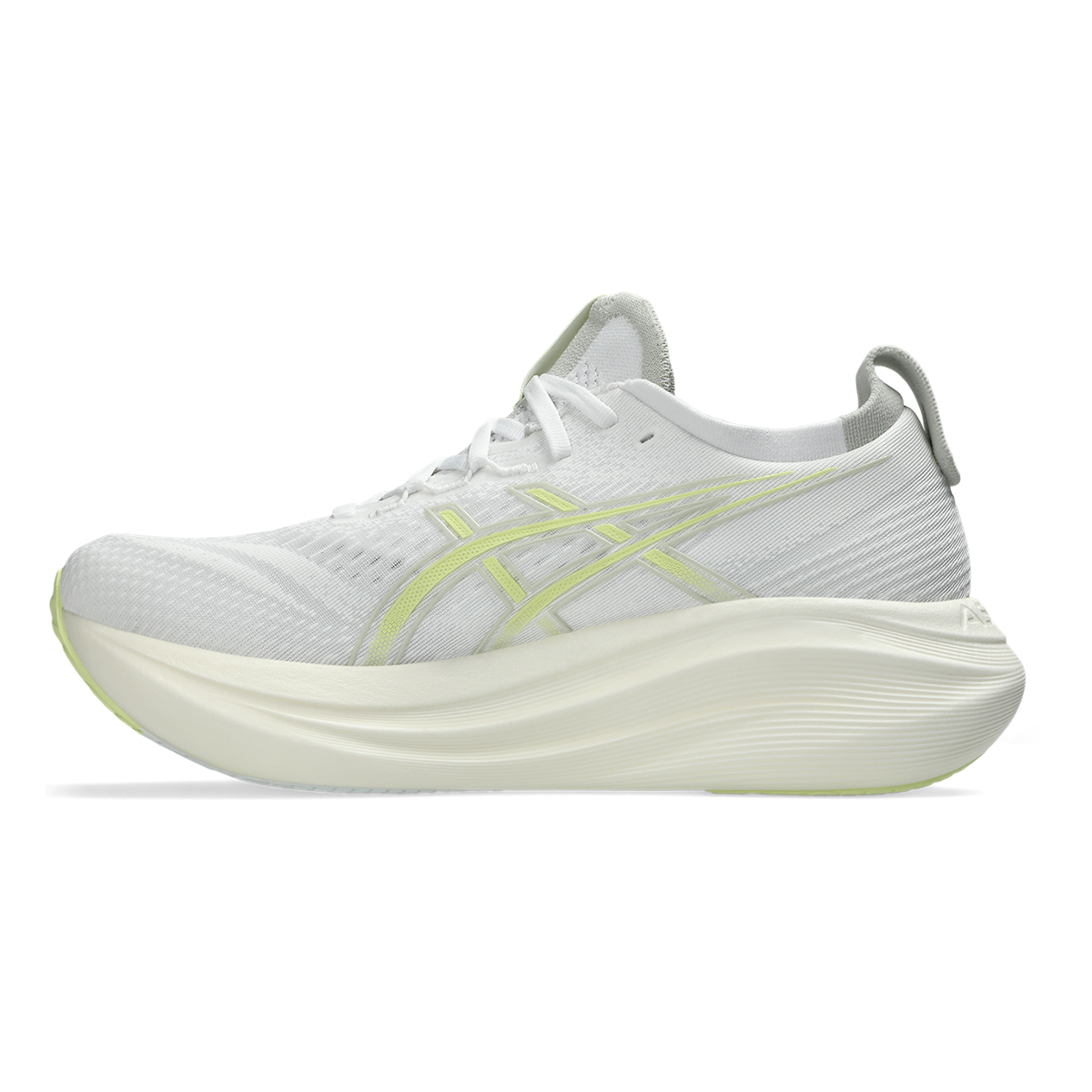 Asics Gel Nimbus 27 White - Huddle Yellow