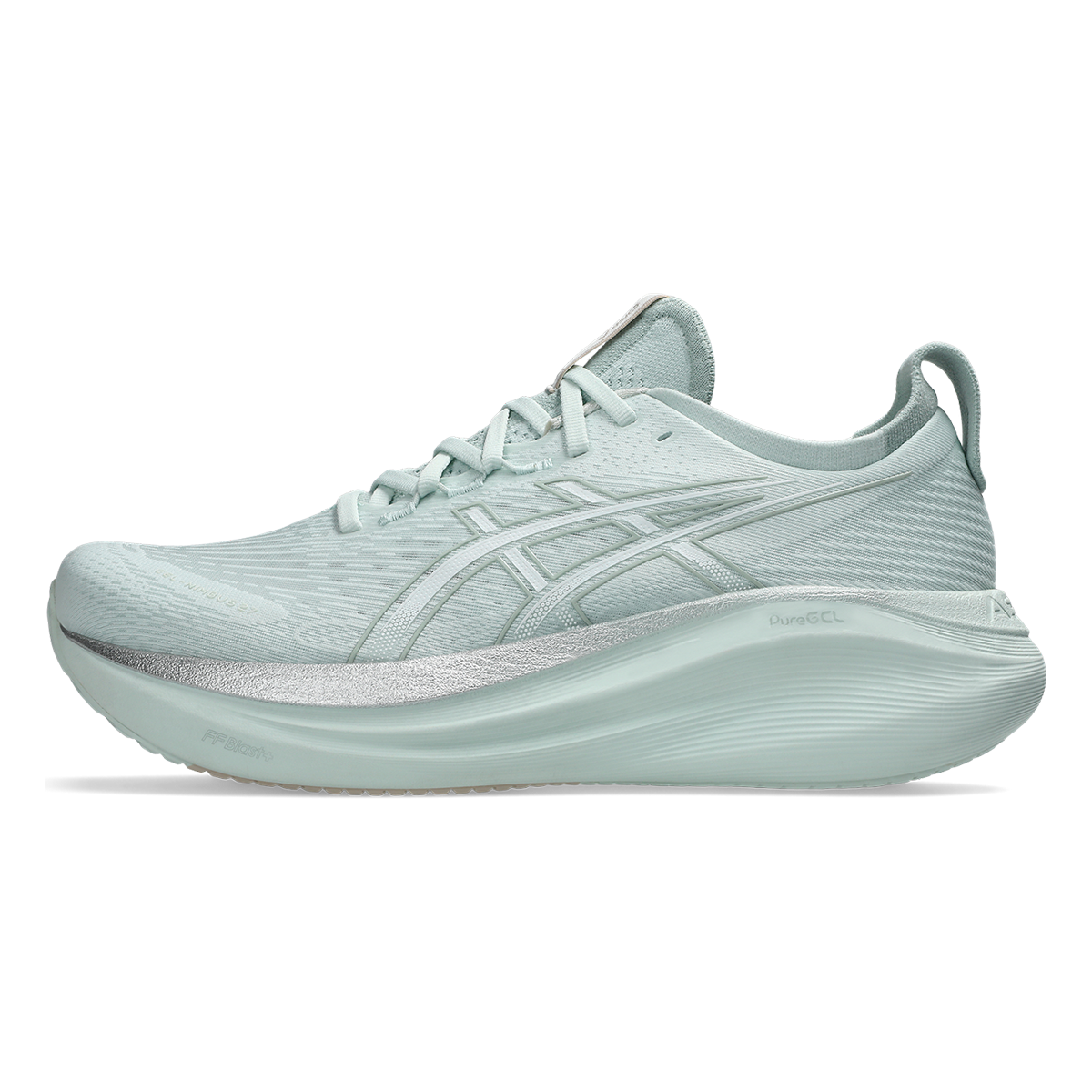 Asics Gel Nimbus 27 Pure Aqua - White