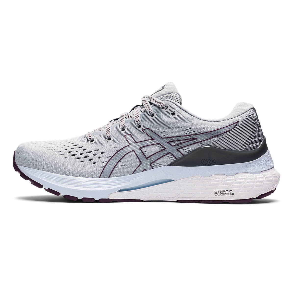 Asics Gel Kayano 28 - Piedmont Grey - Deep Plum