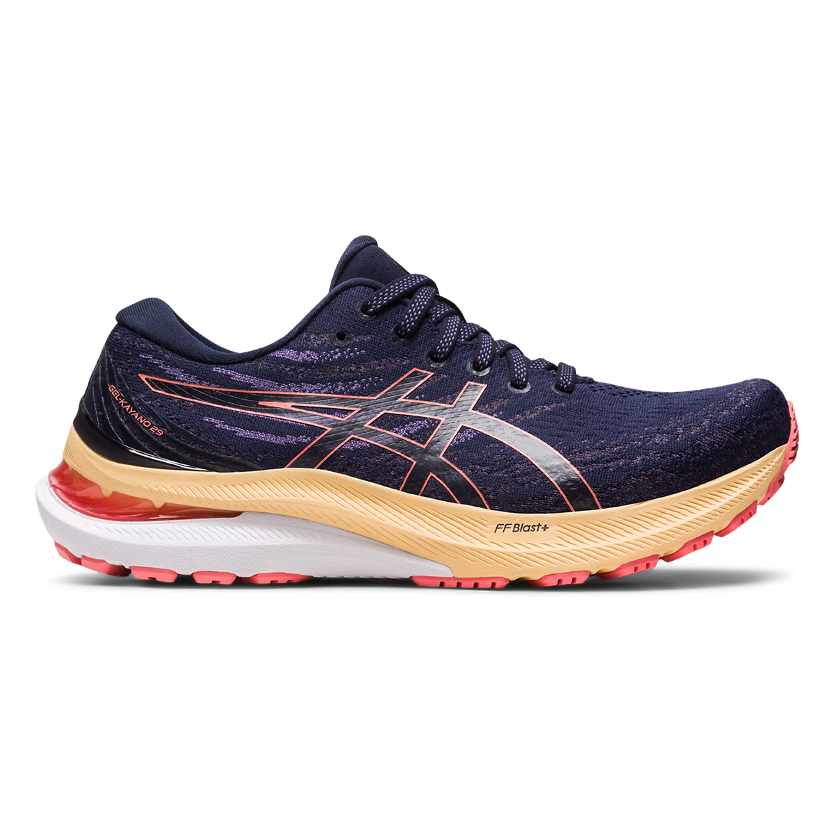 Asics Gel Kayano 29 - Midnight - Papaya