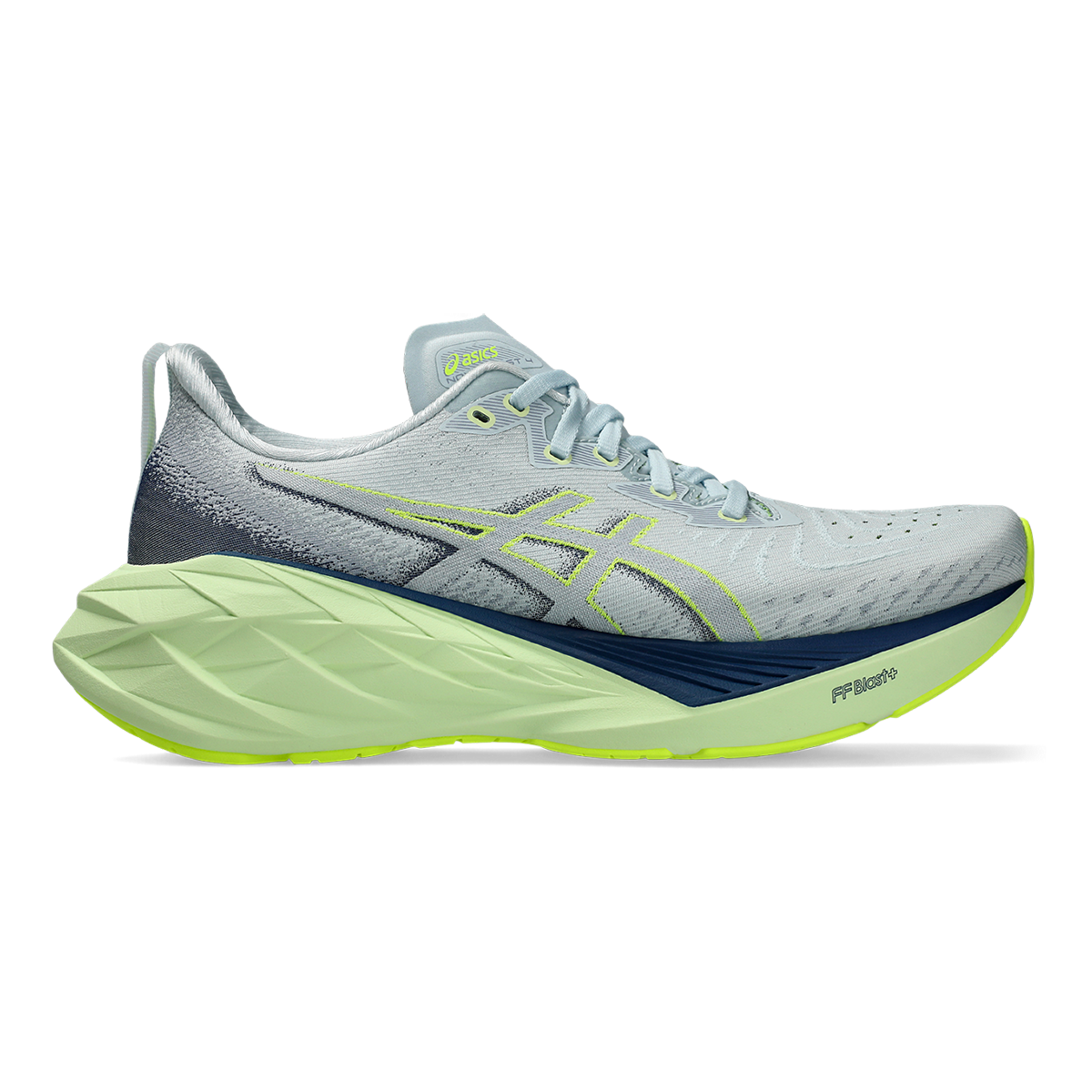 Asics Novablast 4 - Cool Grey - Blue Expanse