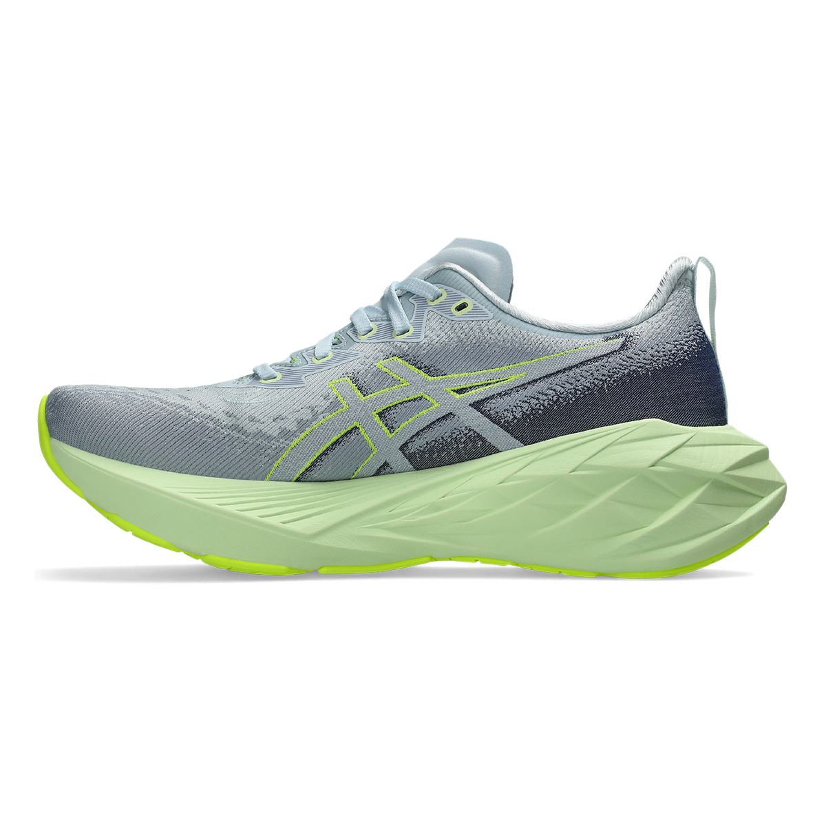 Asics Novablast 4 - Cool Grey - Blue Expanse