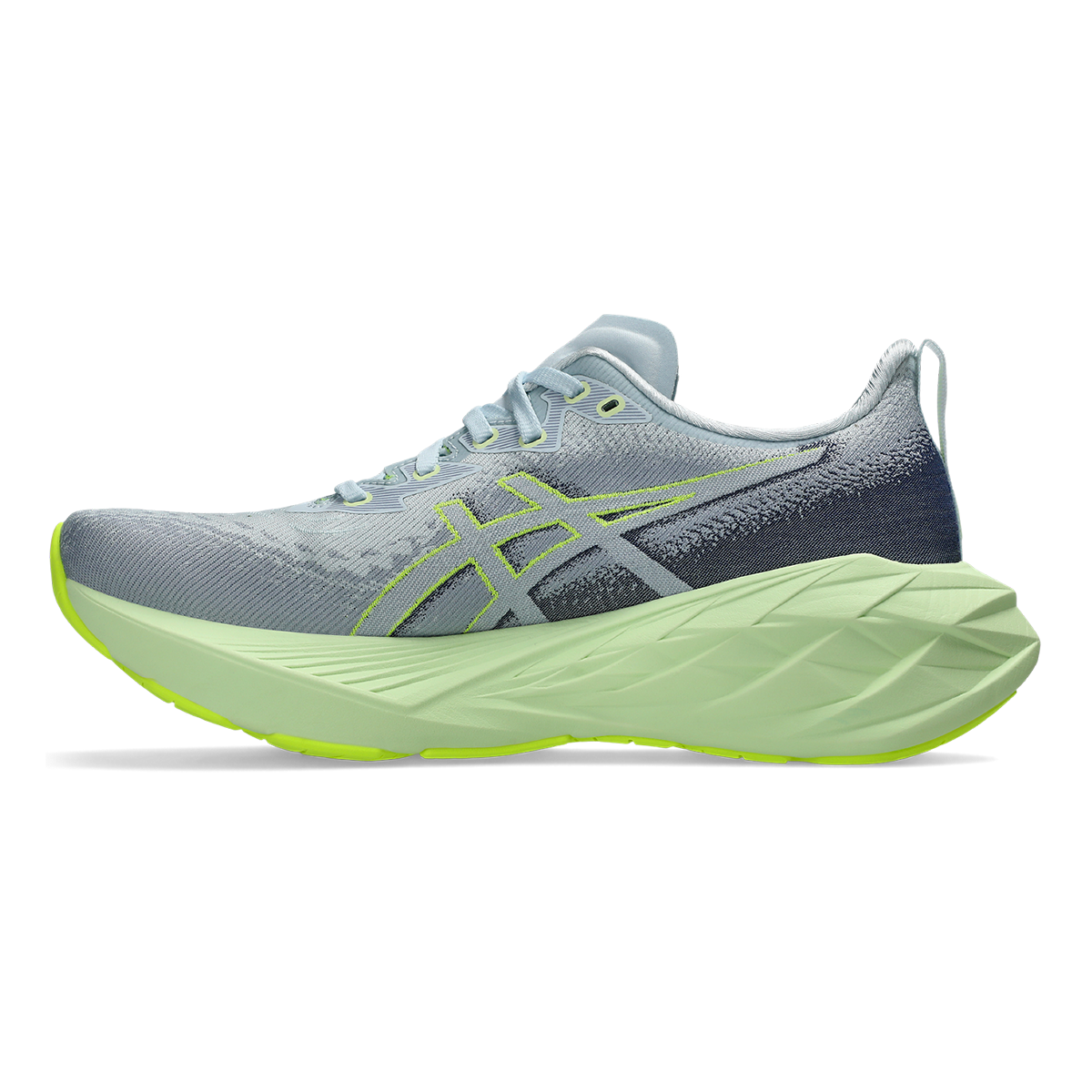 Asics Novablast 4 - Cool Grey - Blue Expanse