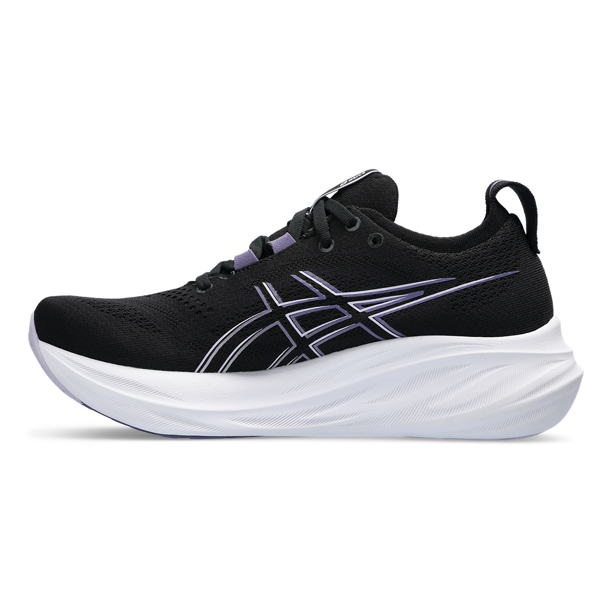 Asics Gel Nimbus 26 - Black - Dusty Purple