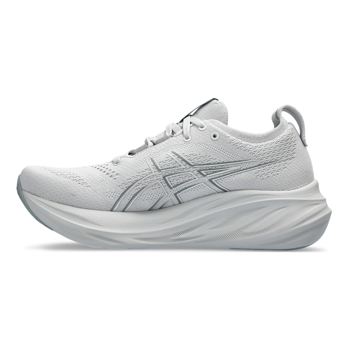 Asics Gel Nimbus 26 - Concrete - Pure Silver