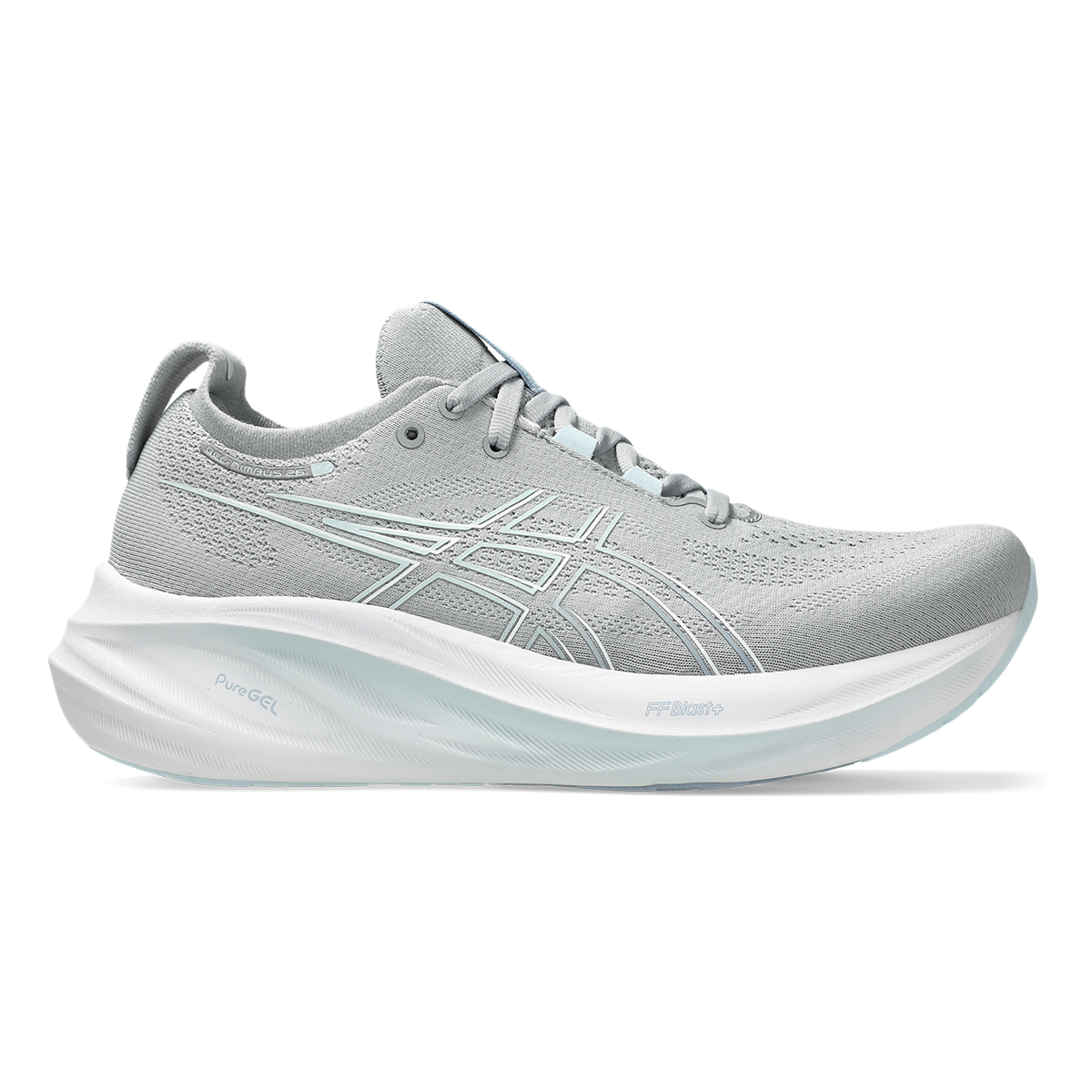 Asics Gel Nimbus 26 - Piedmont Grey - Grey Blue