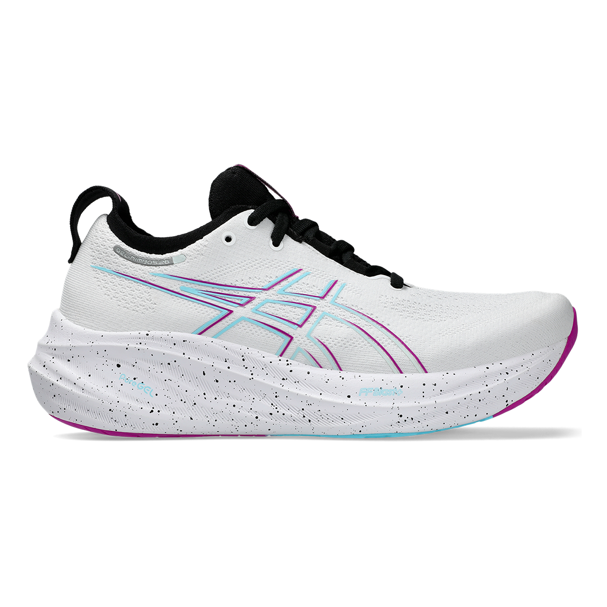 Asics Gel Nimbus 26 - White - Soothing Sea