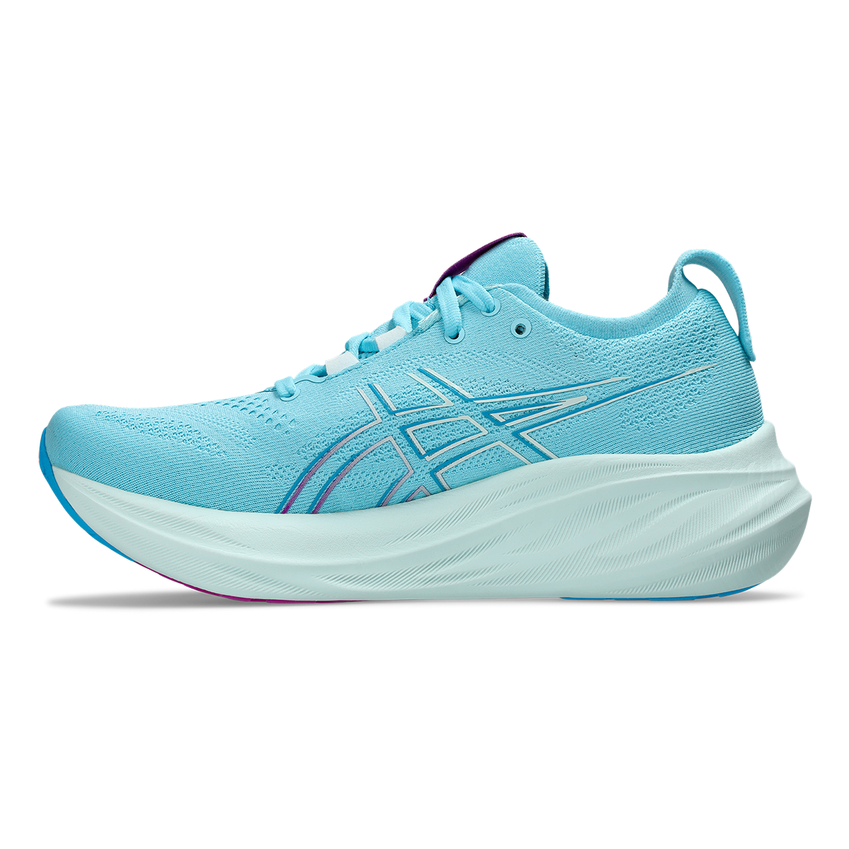 Asics Gel Nimbus 26 - Bright Cyan - Bold Magenta