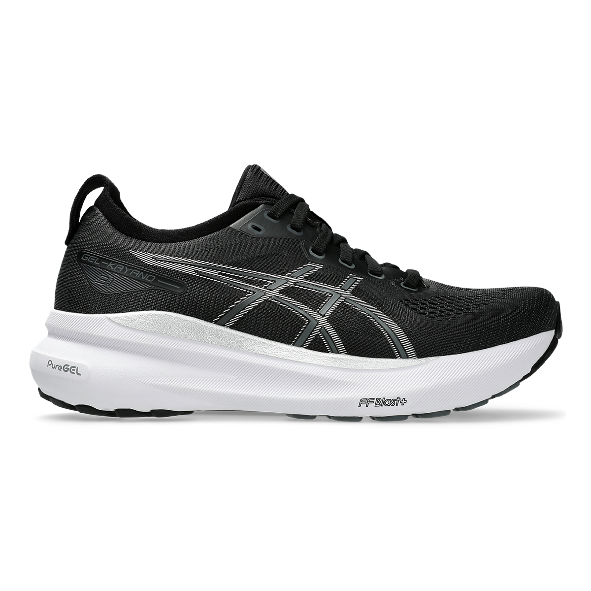 Asics Gel Kayano 31 - Black - Pure Silver