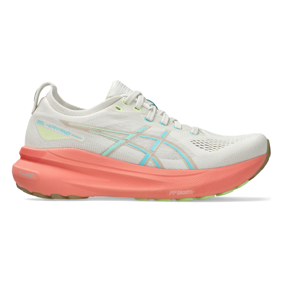 Asics Gel Kayano 31 - Birch - Energy Aqua