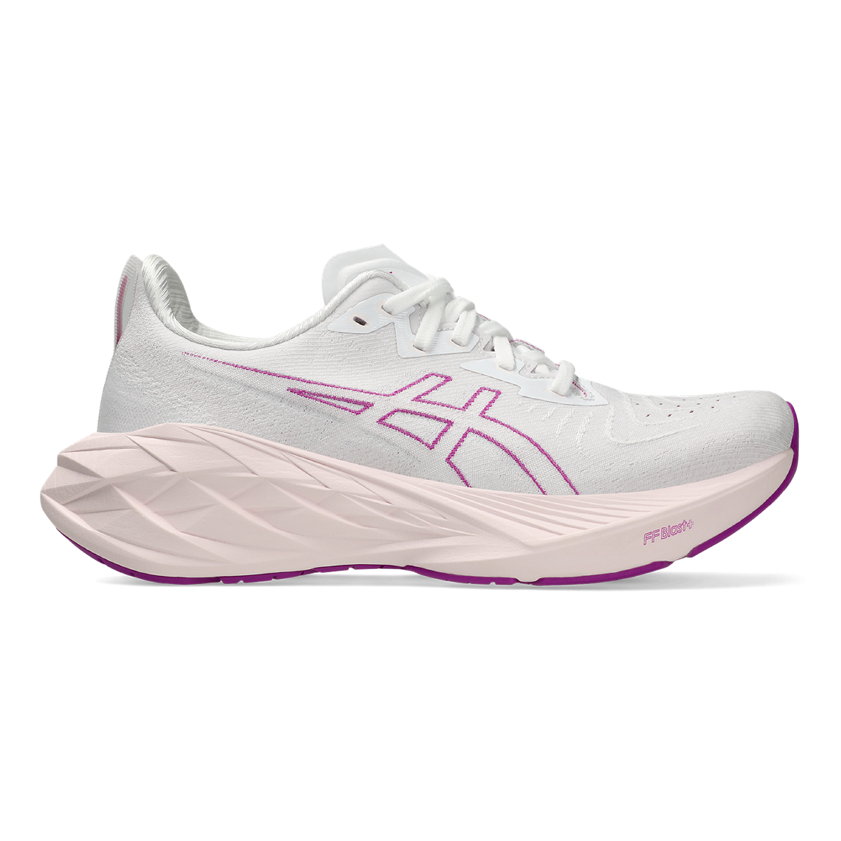 Asics Novablast 4 - White - Soothing Sea