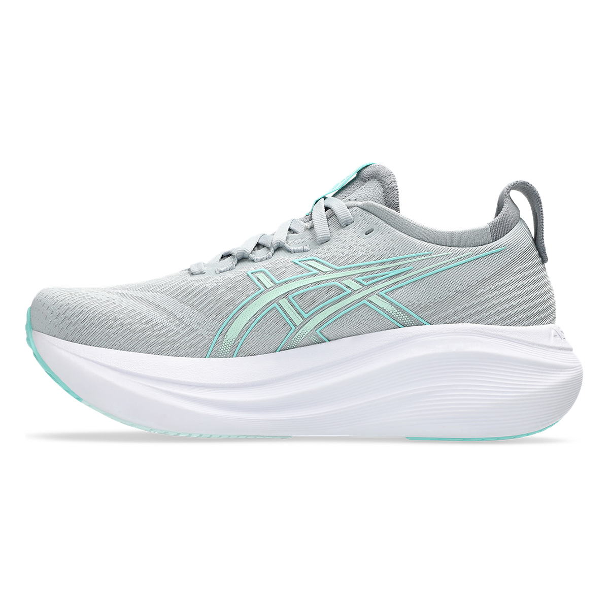 Asics Gel Nimbus 27 Piedmont Grey - Illuminate Mint