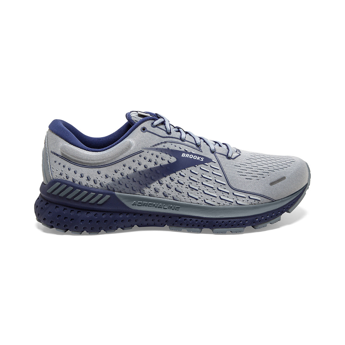 Brooks Adrenaline GTS 21 Grey - Tradewinds - Deep Cobalt