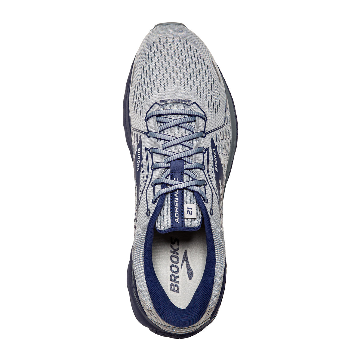 Brooks Adrenaline GTS 21 Grey - Tradewinds - Deep Cobalt