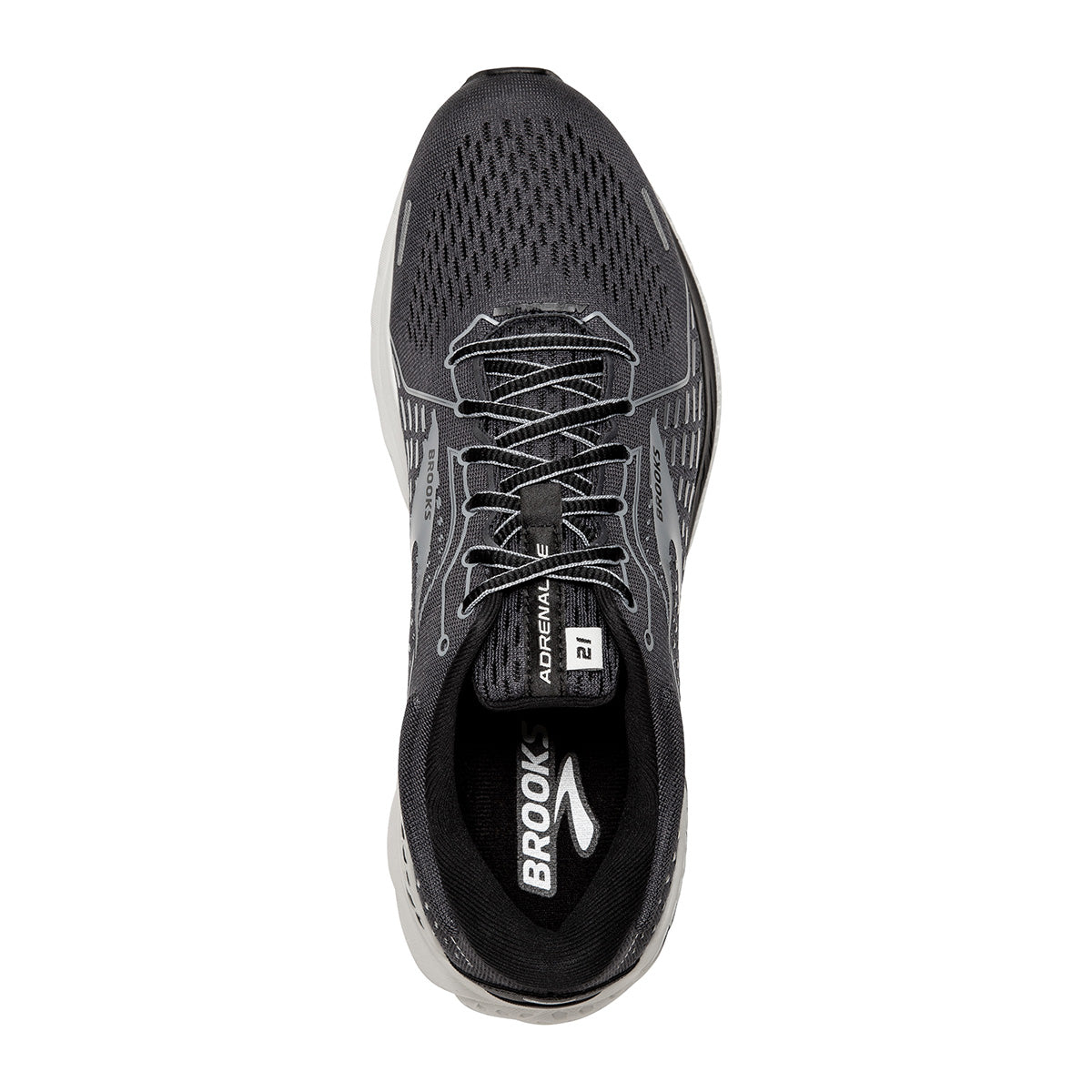 Brooks Adrenaline GTS 21 Blackened Pearl - Black - Grey