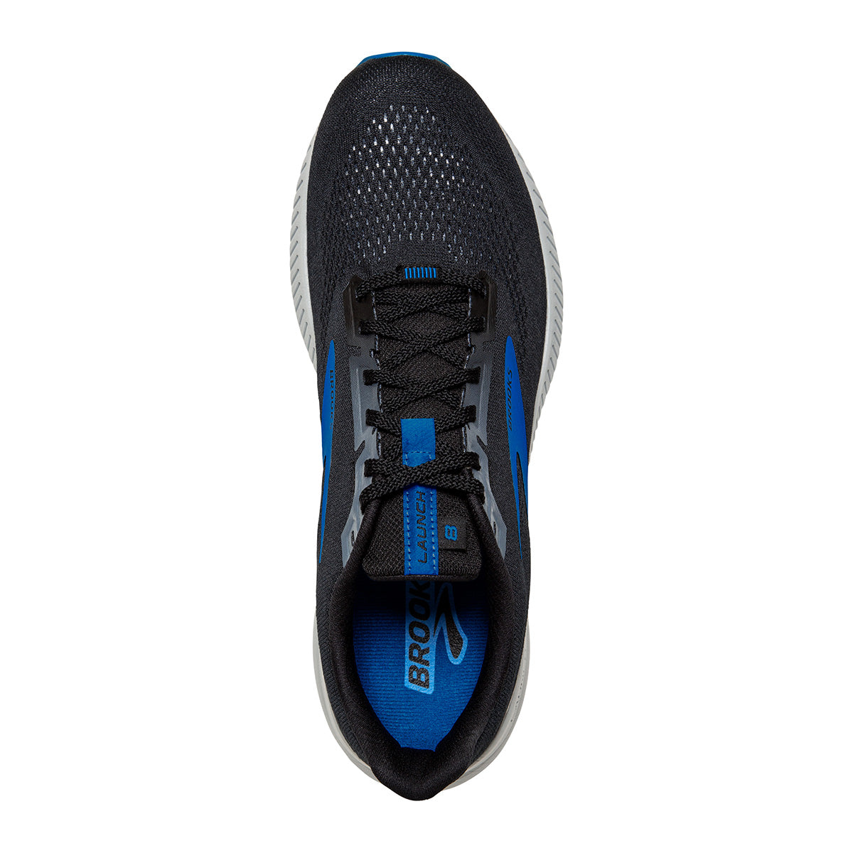 Brooks Launch 8 - Black - Grey - Blue