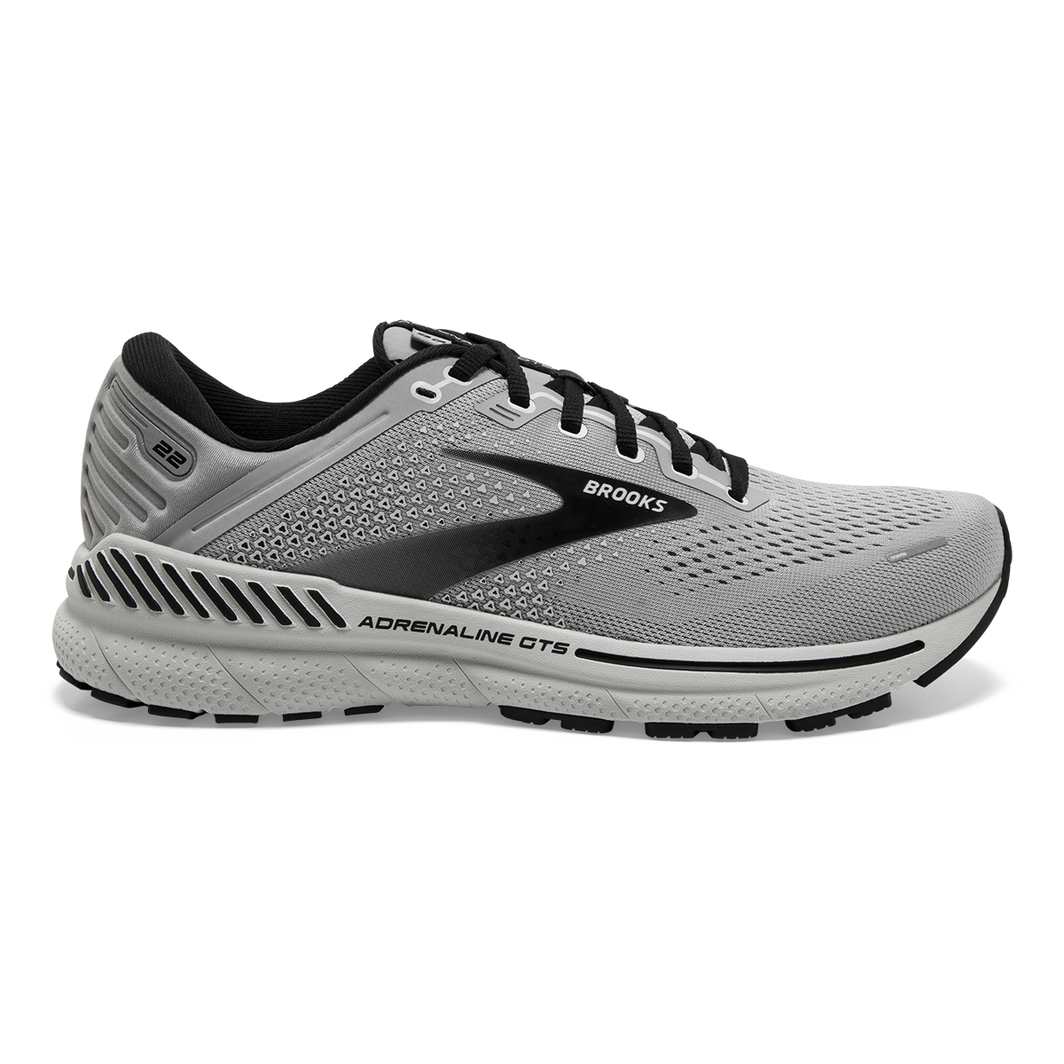 Brooks Adrenaline GTS 22 - Alloy - Grey - Black