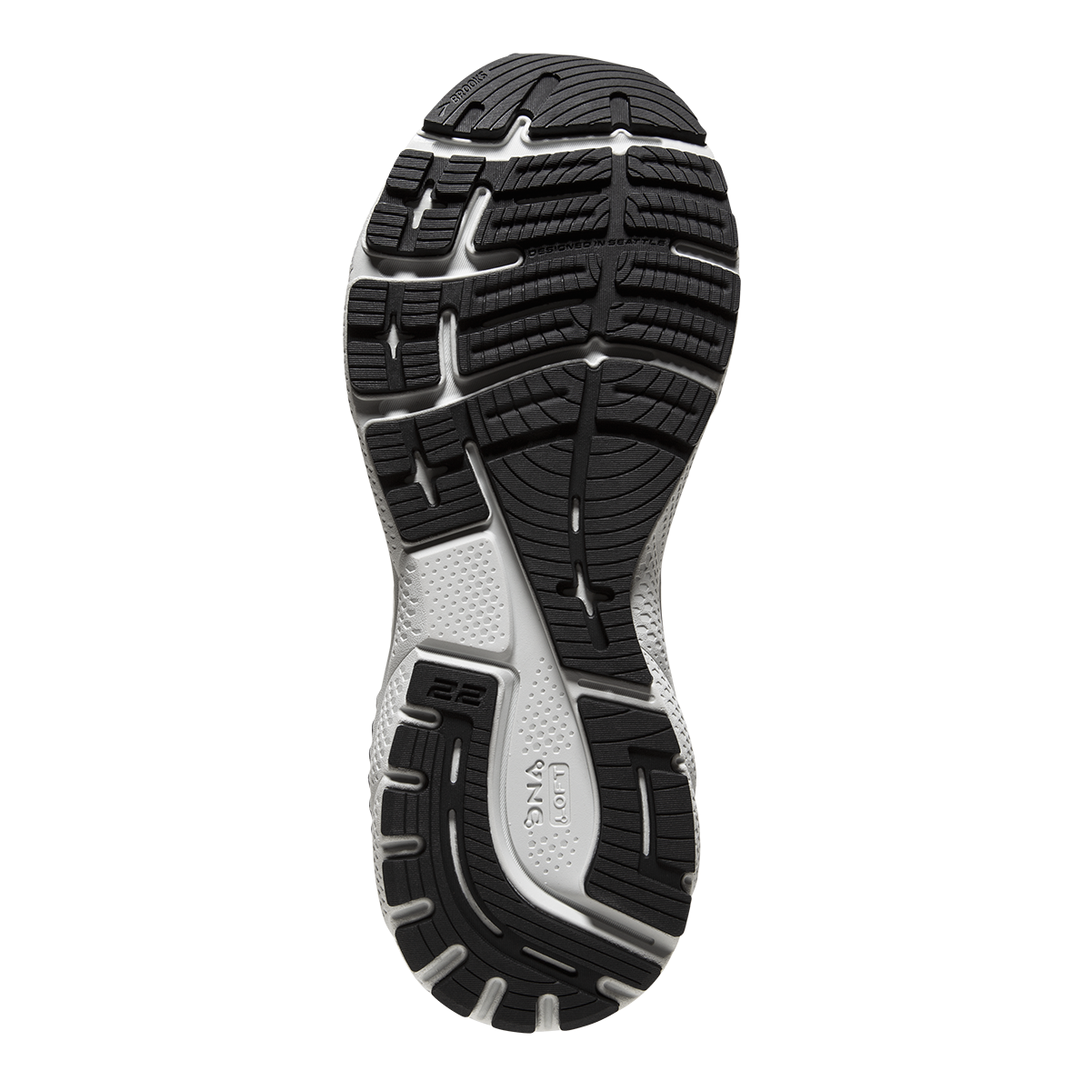 Brooks Adrenaline GTS 22 - Alloy - Grey - Black