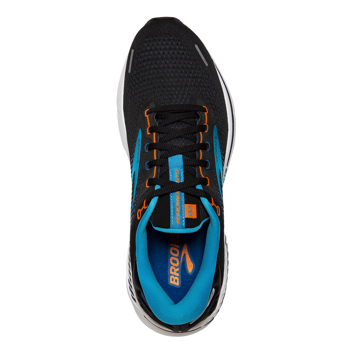 Brooks Adrenaline GTS 22 - Black - Blue - Orange