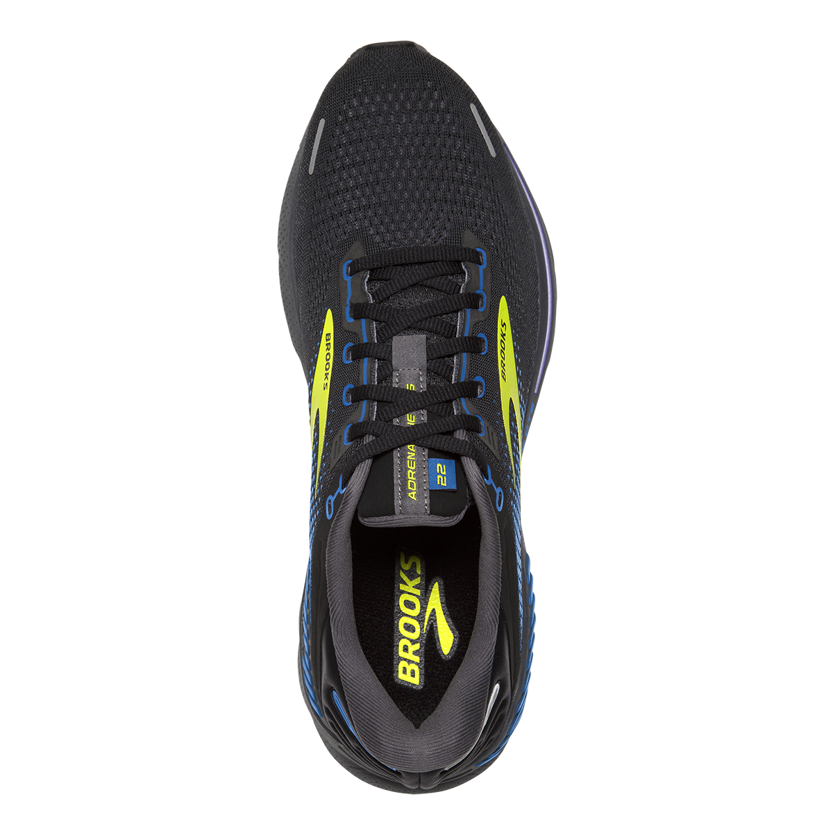 Brooks Adrenaline GTS 22 - Black - Blue - Nightlife