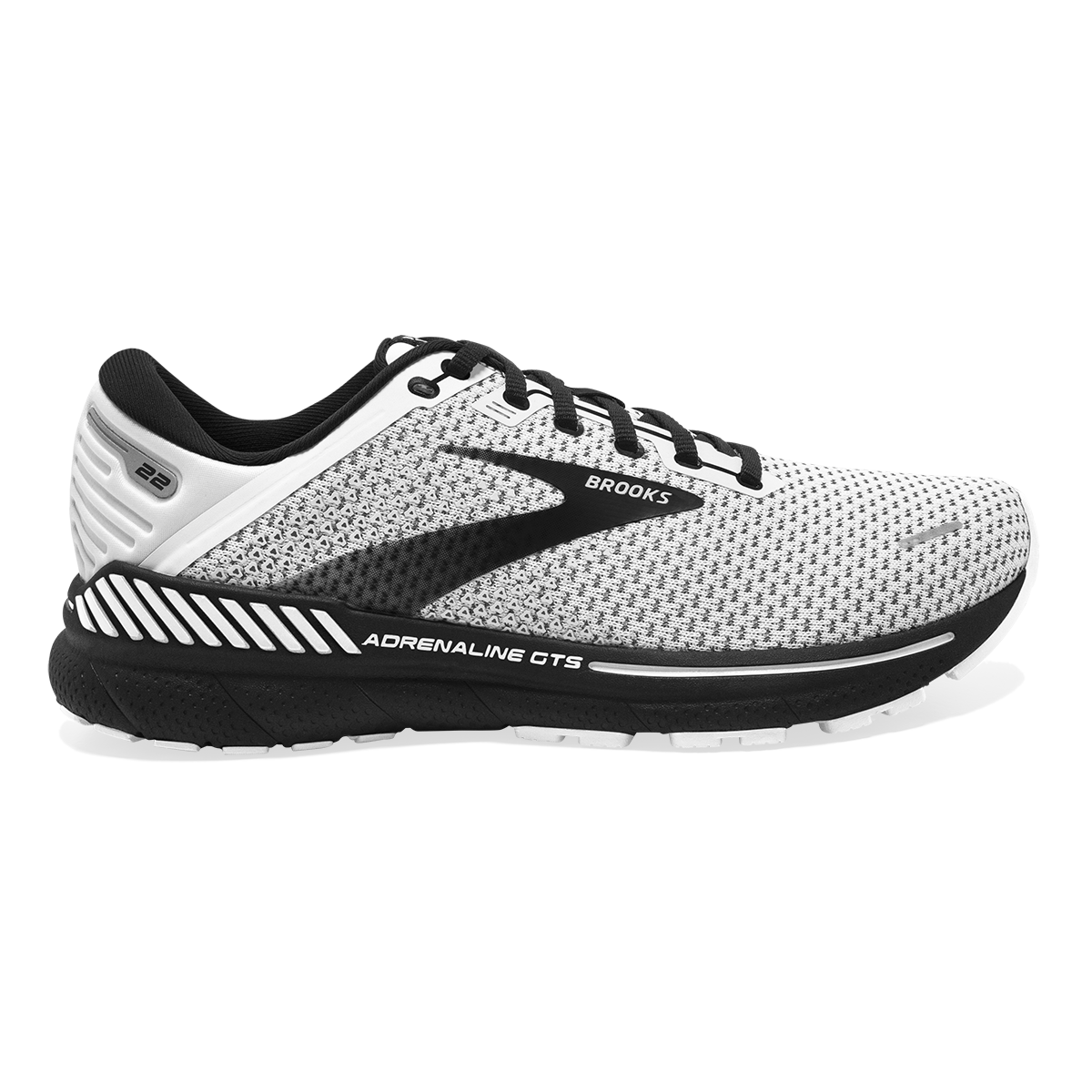 Brooks Adrenaline GTS 22 - White - Grey - Black