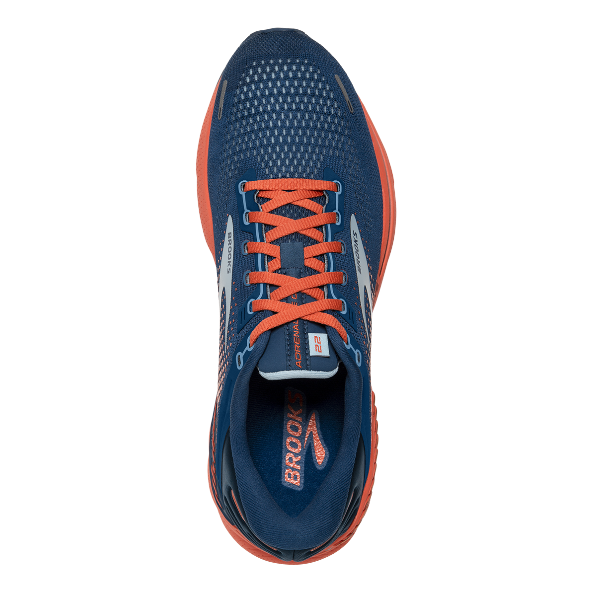 Brooks Adrenaline GTS 22 - Blue - Lite Blue - Orange