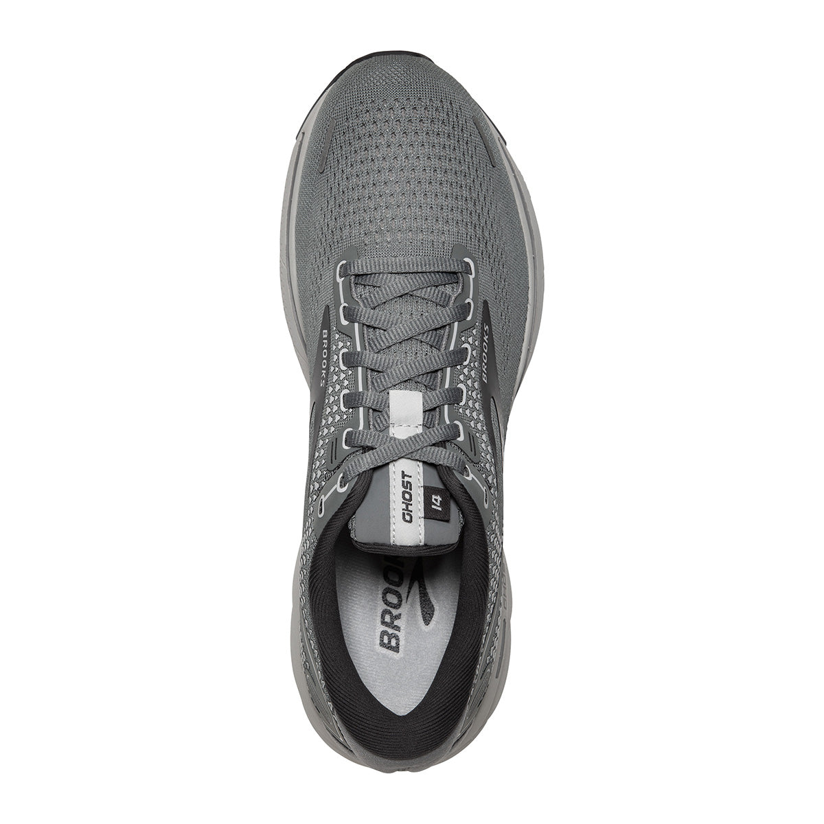 Brooks Ghost 14 - Grey - Alloy - Oyster