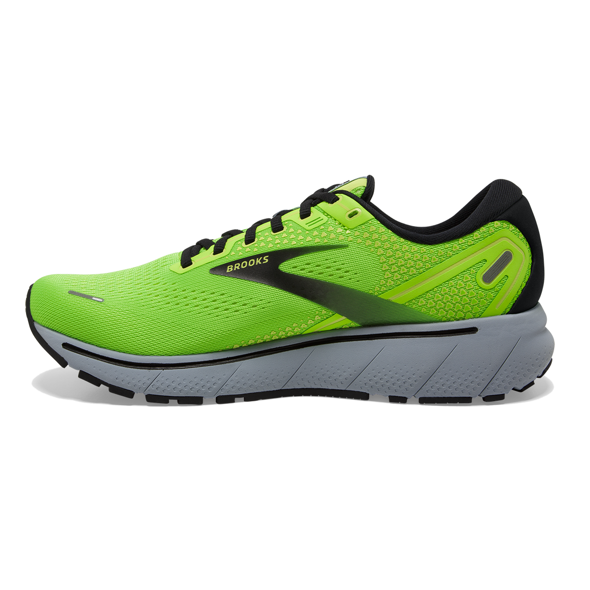 Brooks Ghost 14 - Green Gecko - Blue - Black