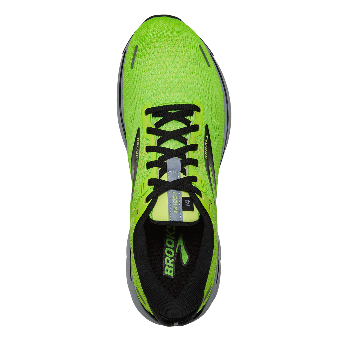 Brooks Ghost 14 - Green Gecko - Blue - Black