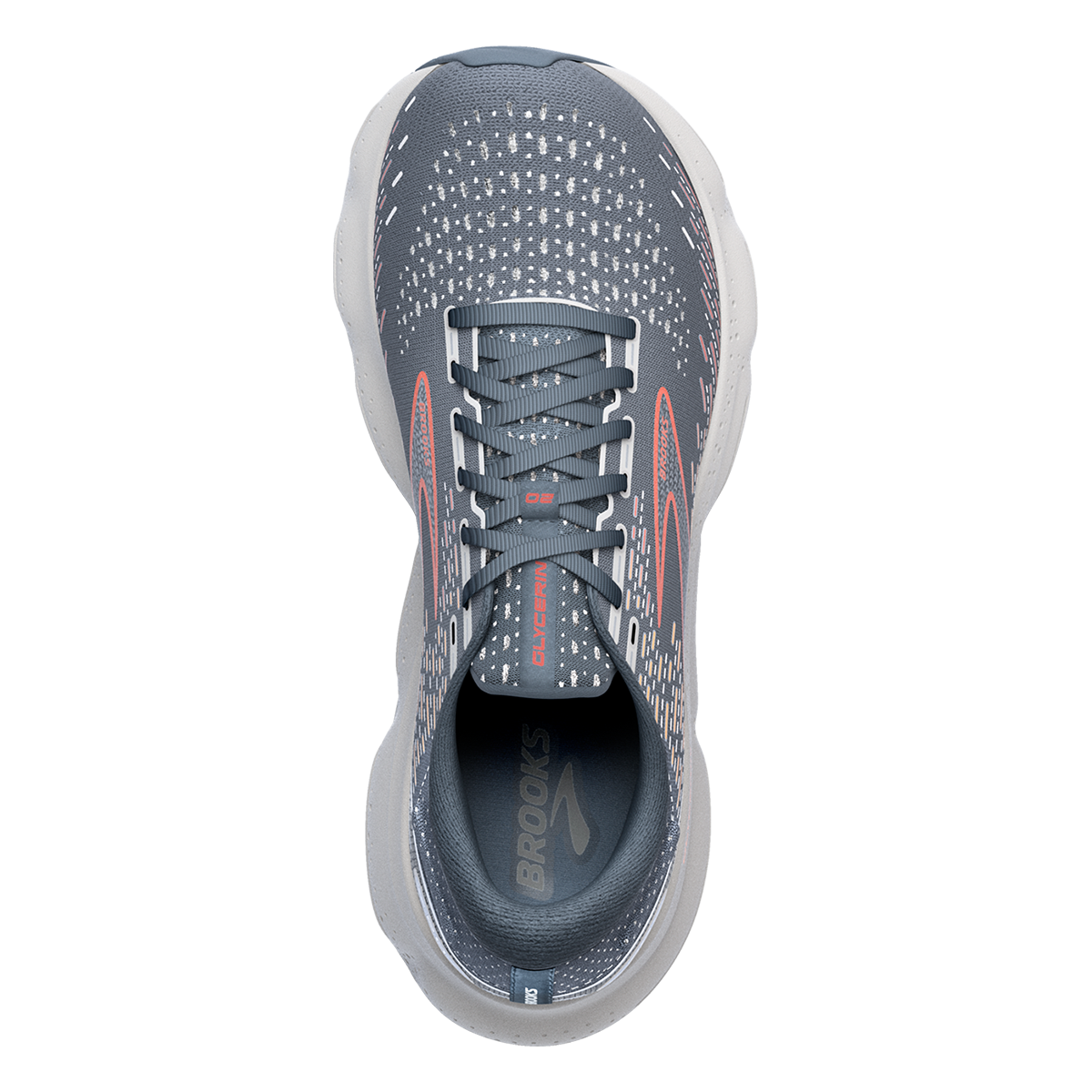 Brooks Glycerin 20 - Grey - Chili Oil - Orange