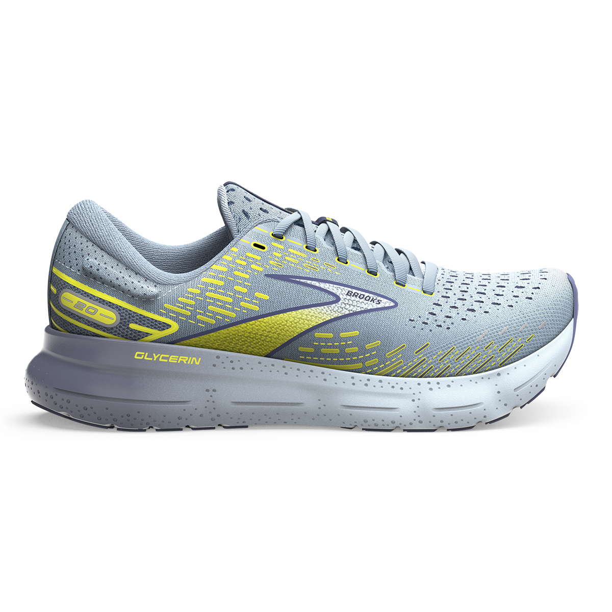 Brooks Glycerin 20 - Blue - Crown Blue - Sulphur