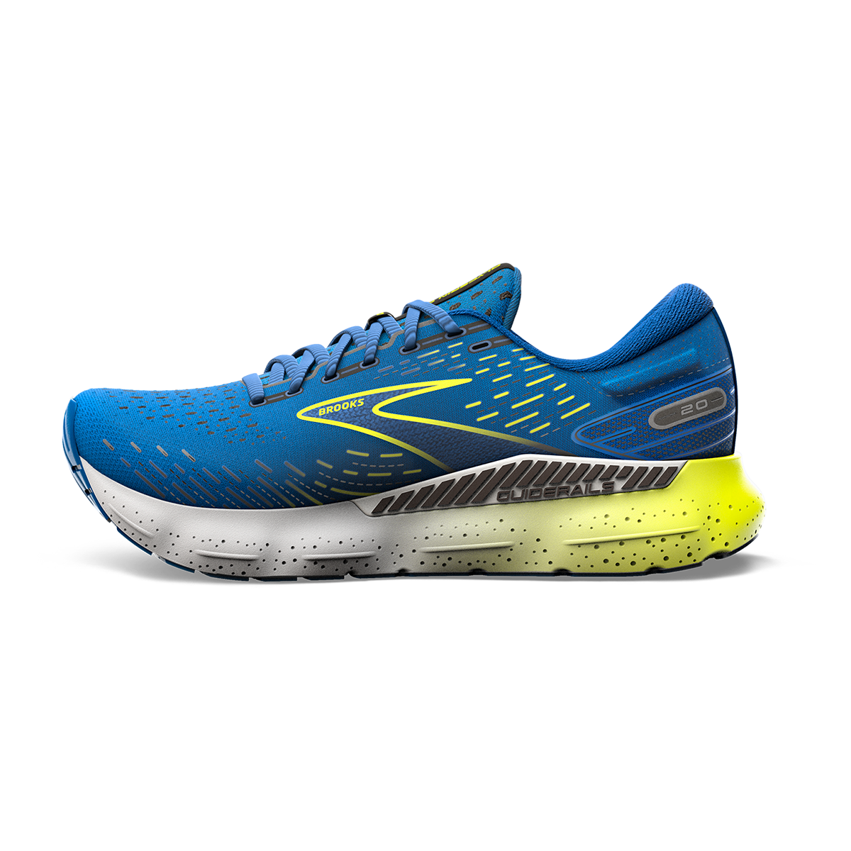 Brooks Glycerin GTS 20 - Blue - Nightlife - White