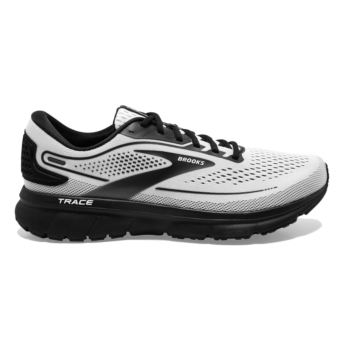 Brooks Trace 2 - White - Black