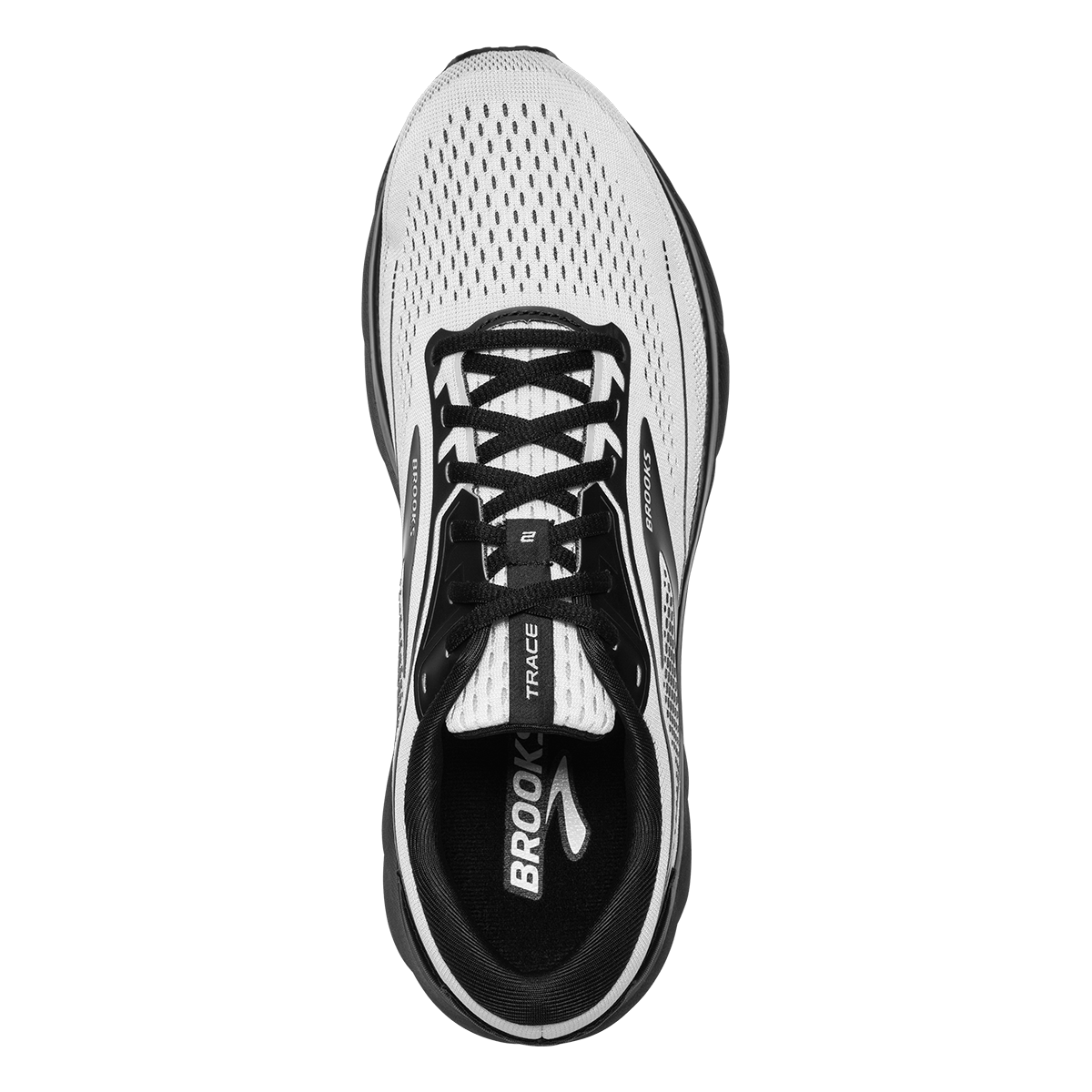 Brooks Trace 2 - White - Black