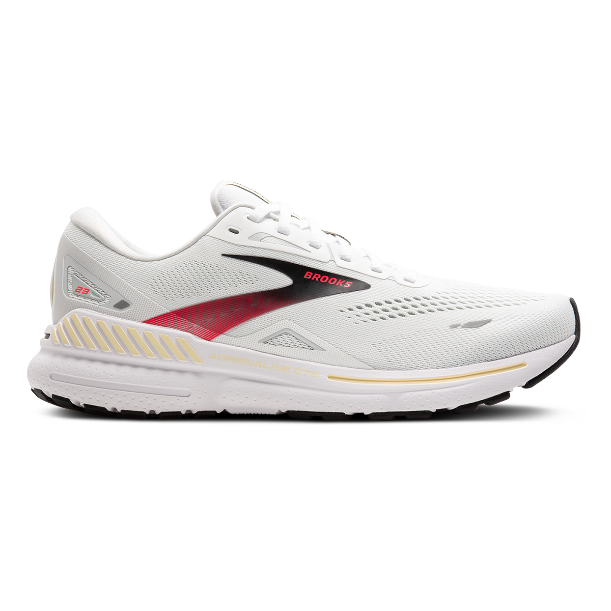 Brooks Adrenaline GTS 23 - White - Cream - Pink