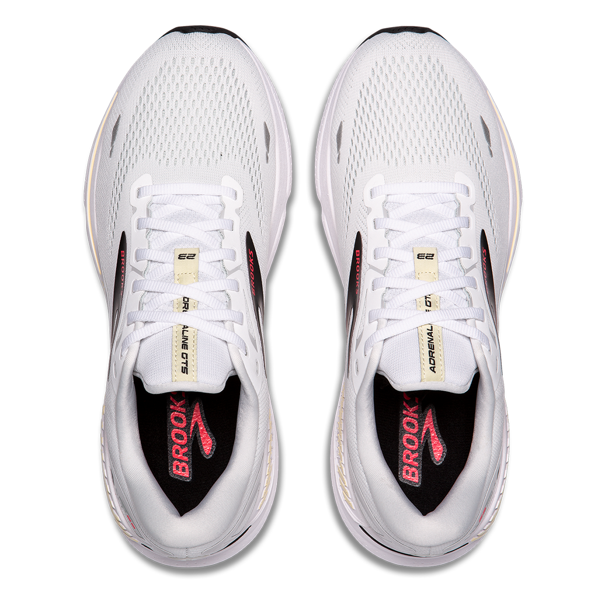 Brooks Adrenaline GTS 23 - White - Cream - Pink