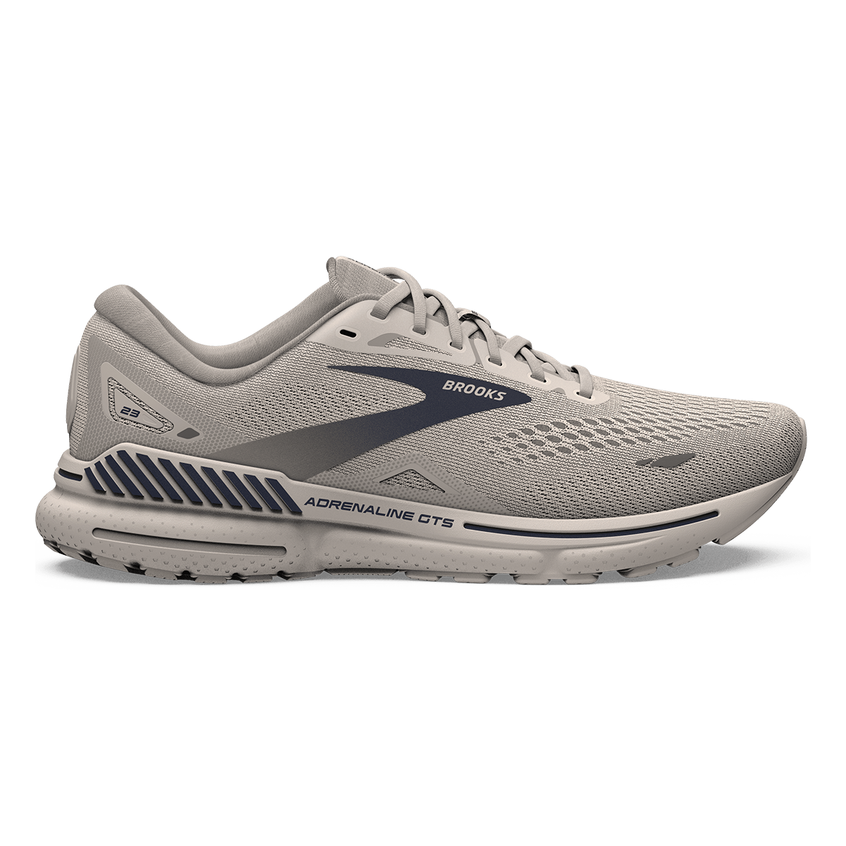 Brooks Adrenaline GTS 23 - Crystal Grey - Surf the Web - Grey