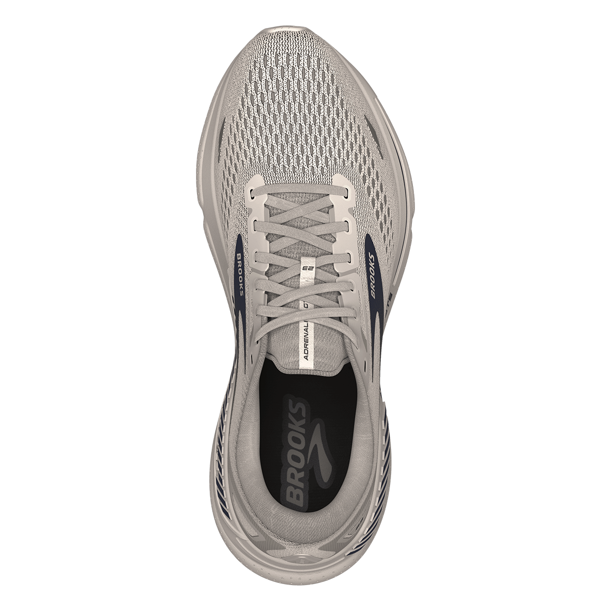 Brooks Adrenaline GTS 23 - Crystal Grey - Surf the Web - Grey