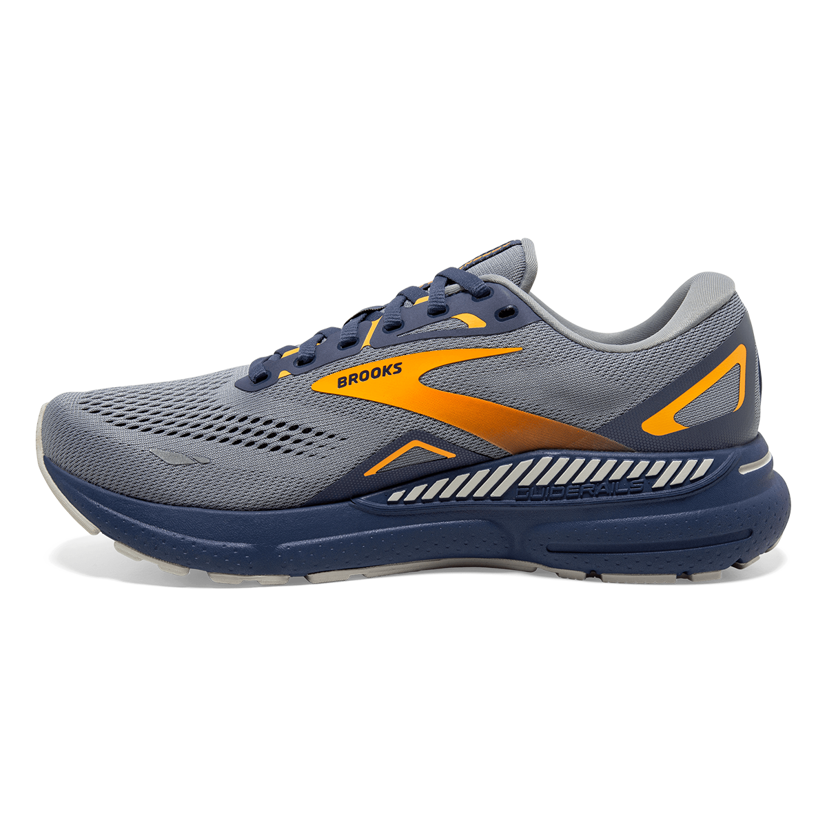 Brooks Adrenaline GTS 23 - Grey - Crown Blue - Orange