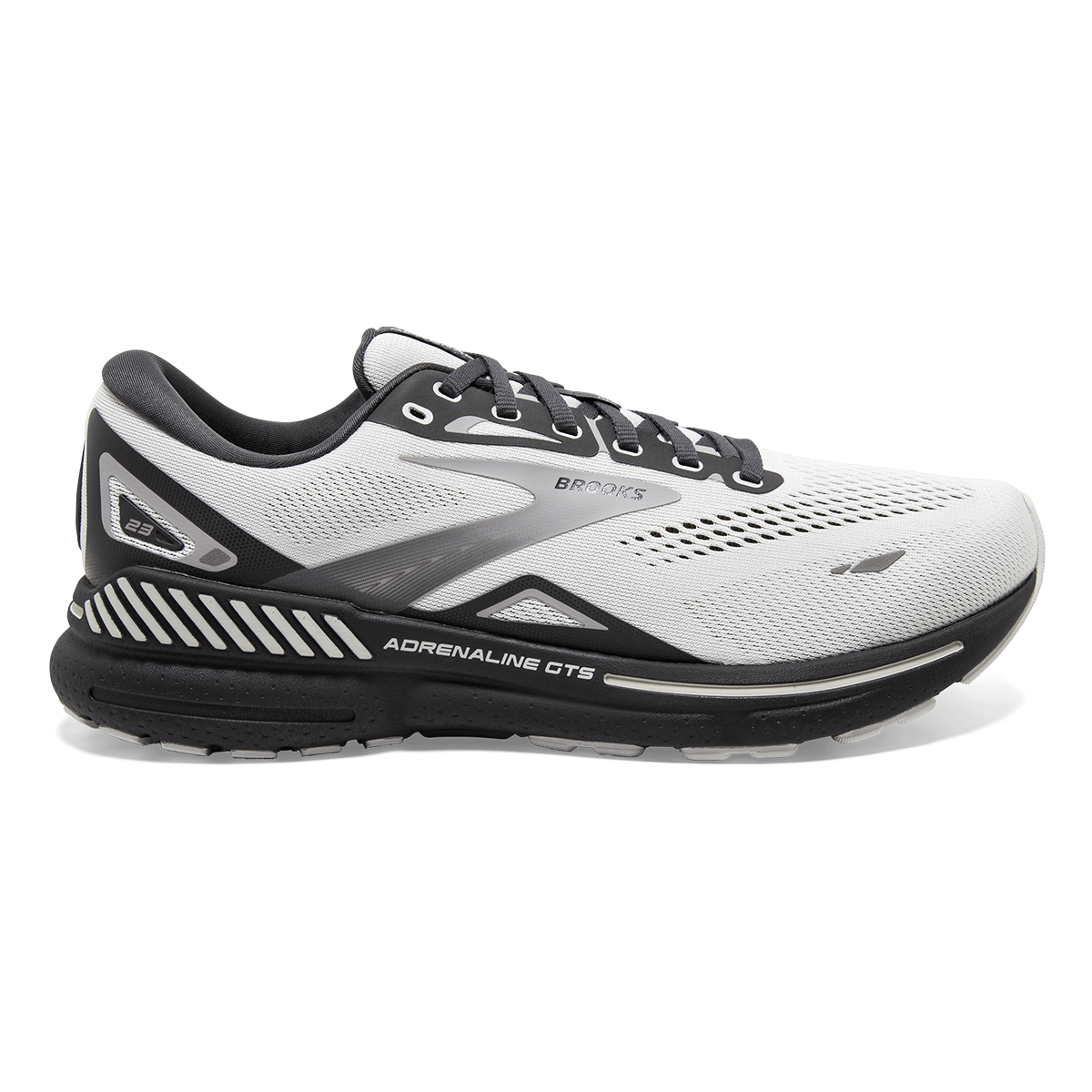 Brooks Adrenaline GTS 23 - Oyster - Ebony - Alloy