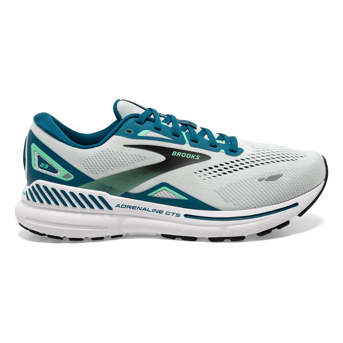 Brooks Adrenaline GTS 23 - Blue - Moroccan - Spring Bud